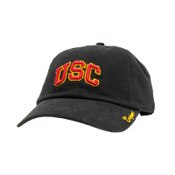 USC Trojans '47 Black Arch Miata Clean Up Hat